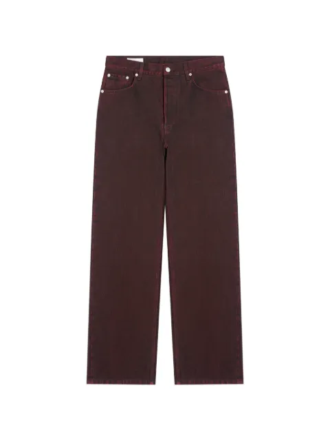 DRIES VAN NOTEN loose-fit jeans Red 2620209424412