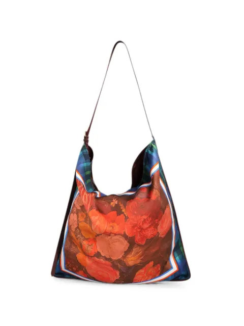 DRIES VAN NOTEN oversized scarf bag Orange 2620115144185