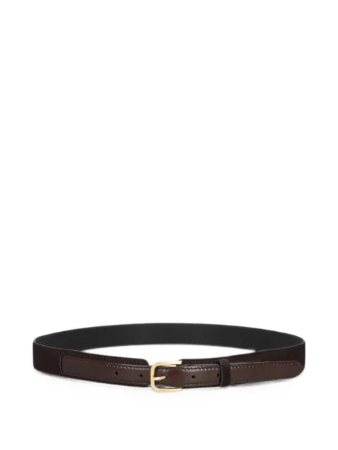 DRIES VAN NOTEN double leather belt Brown 2620114030308