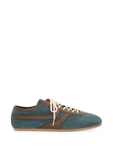 DRIES VAN NOTEN suede sneakers Blue 2620217000132
