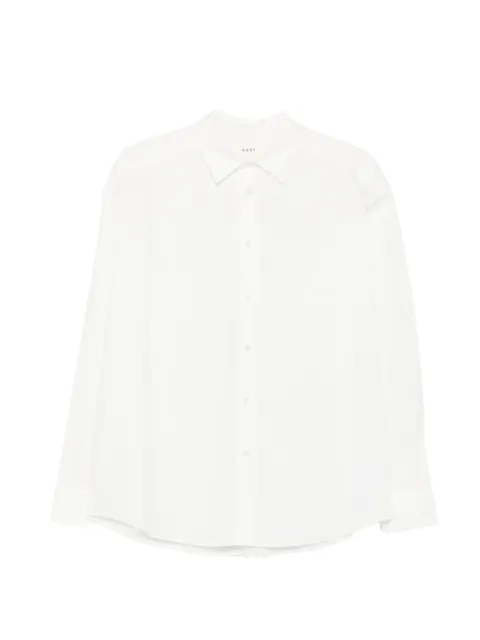 6397 button-fastening long-sleeve shirt White NT686