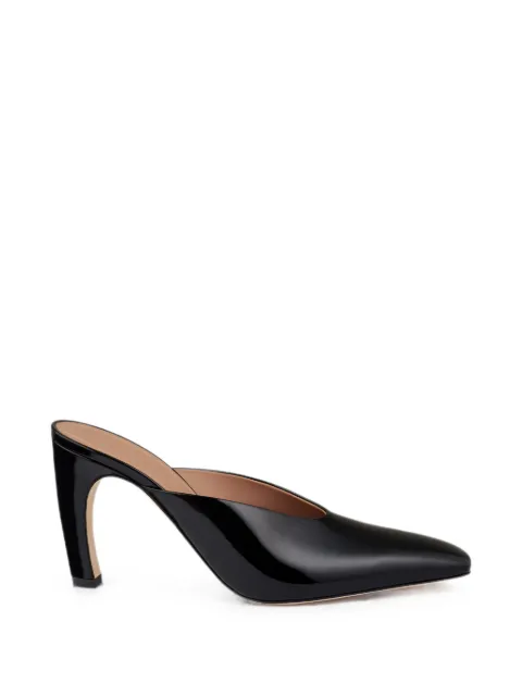 Malone Souliers Rowe leather mules Black ROWE901