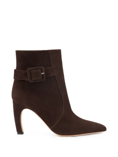 Malone Souliers Rowan buckle-strap ankle boots Brown ROWAN901