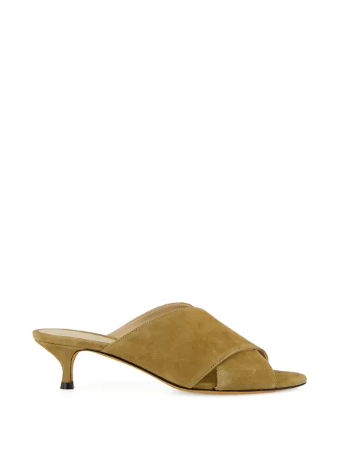 Le Monde Beryl Luca crossover-strap sandals Brown LKTSUE