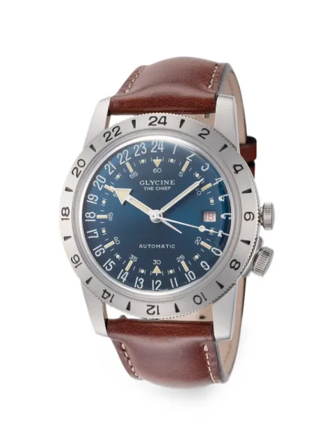 Glycine Airman The Chief 40mm watch Blue GL0411