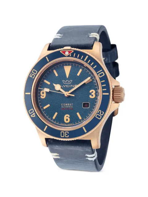 Glycine Combat Sub Bronze 42mm watch Blue GL0421