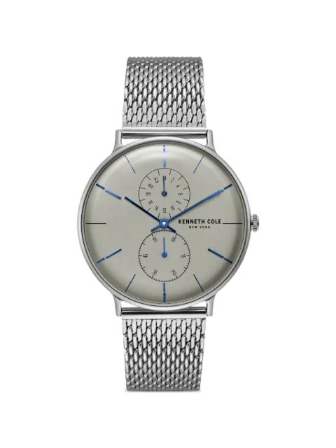 KENNETH COLE logo-detail 41mm watch Silver KC15188002