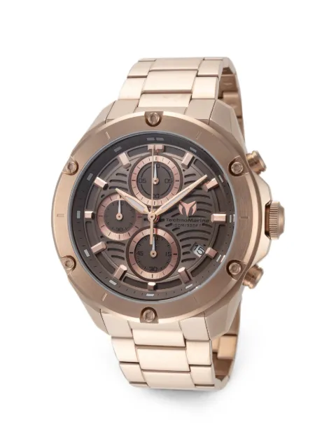 TechnoMarine Oceanico 44mm watch Brown TM325020
