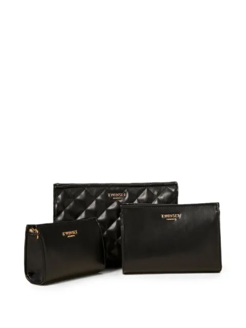 TWINSET beauty set with logo lettering Black 262TH7042