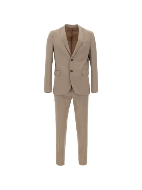 Marchesani Sassicaia single-breasted suit Neutrals ABITOSASSICAIABEIGE