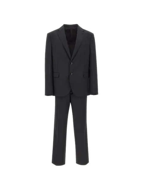 Marchesani Sassicaia single-breasted suit Black ABITOSASSICAIANERO