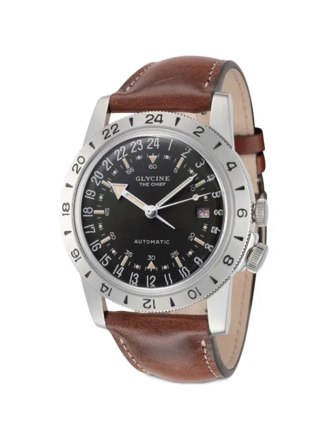 Glycine Airman Purist 40mm watch Black GL0410