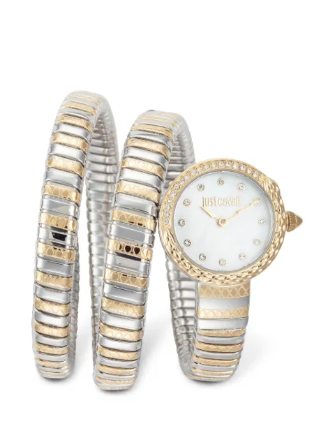 Just Cavalli Signature Snake 23mm watch White JC1L302M0055