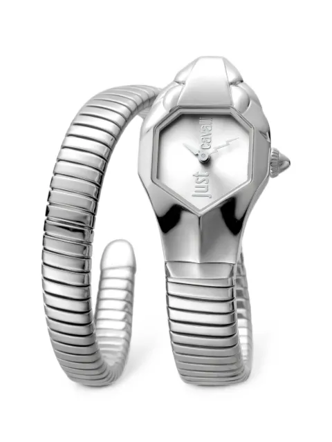 Just Cavalli Glam Chic Snake 22mm watch Silver JC1L001M0015