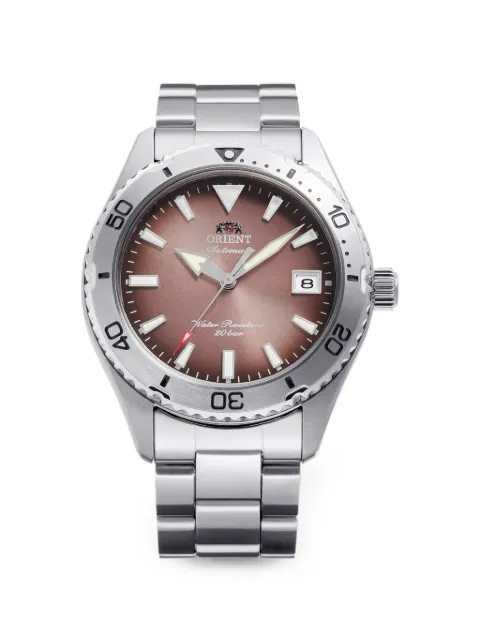 Orient Diver Design 46.5mm watch Brown RAAC0Q17Y
