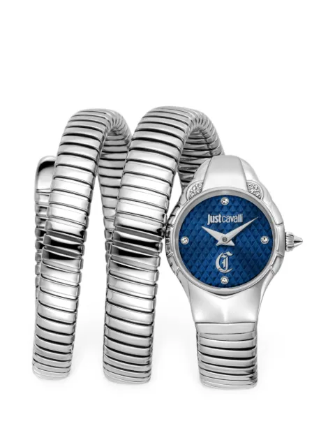 Just Cavalli Snake 22.5mm watch Blue JC1L393M0015