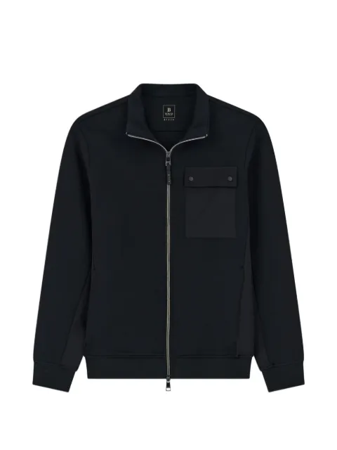 Boggi Milano full-zip sweatshirt in cotton blend Scuba B Tech Black BO26A066803