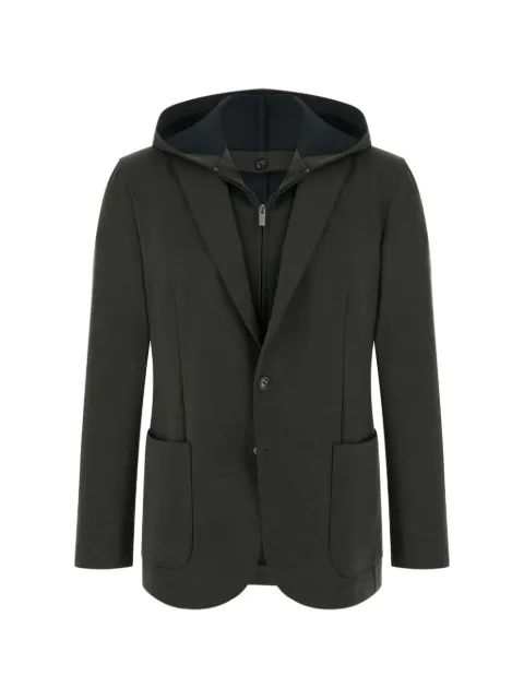Boggi Milano sweatshirt blazer madison in WOOLTECH Green BO26A035901