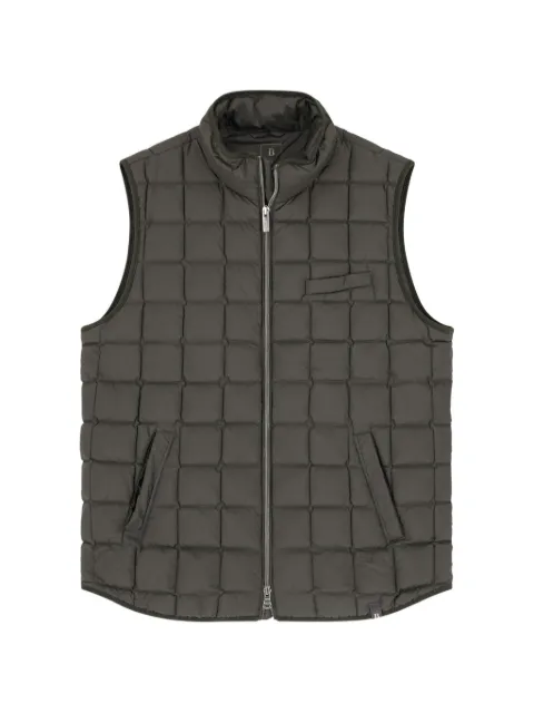 Boggi Milano gilet in goose down Green BO26A0081