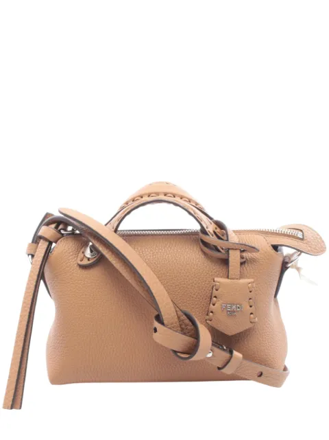 Fendi Pre-Owned 2010-2026 Mini Leather Selleria By The Way satchel Brown IJ0XC9CQIL2TNOQB