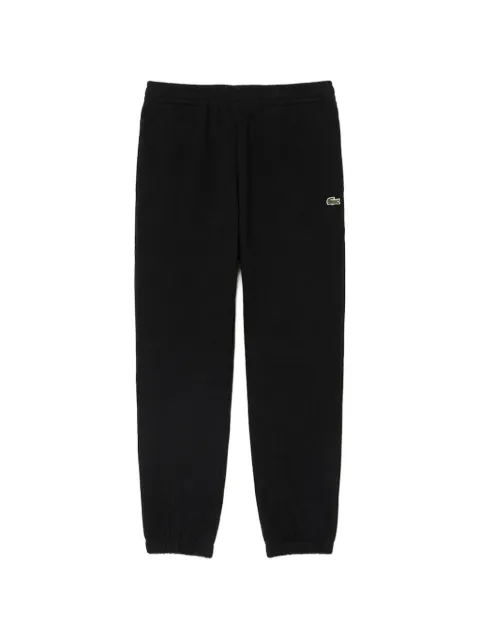 Lacoste logo-patch track pants Black XH9207