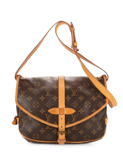Louis Vuitton Pre-Owned PM Saumur shoulder bag Brown MB1032