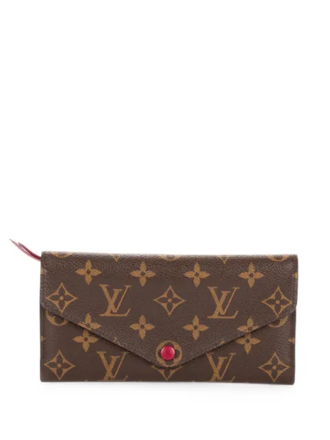 Louis Vuitton Pre-Owned Emilie monogram wallet Brown GI0135