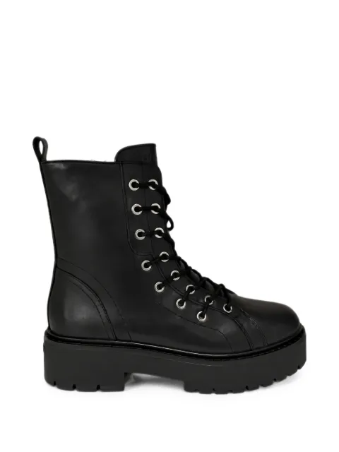 PINKO lace-up platform combat boots Black SD0627P001