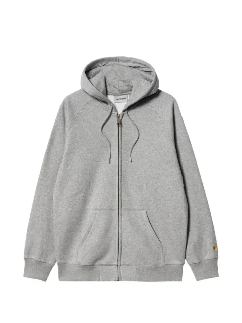 Carhartt WIP hooded chase jacket Grey I033664