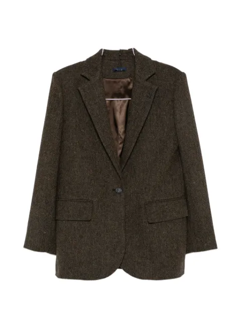 Soeur Sevres herringbone jacket Brown VES1118MAR1126W