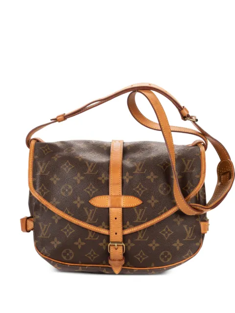Louis Vuitton Pre-Owned PM Saumur shoulder bag Brown MB0032