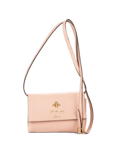 Gucci Pre-Owned Animalier Blind for Love belt bag Pink 498097534563