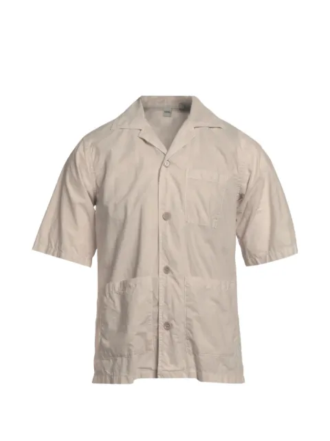 ASPESI patch-pocket spread-collar shirt Neutrals CE18P0761047