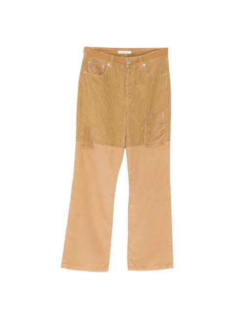 Wales Bonner Sissoo trousers Brown MA26DE01CO04811