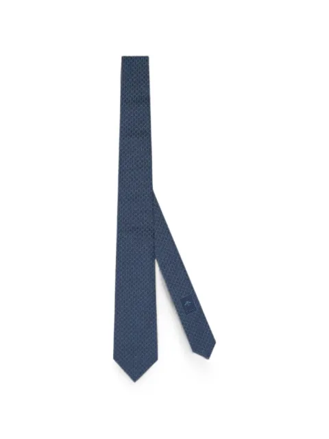 Gucci GG Supreme tie Blue 8361324E0094300