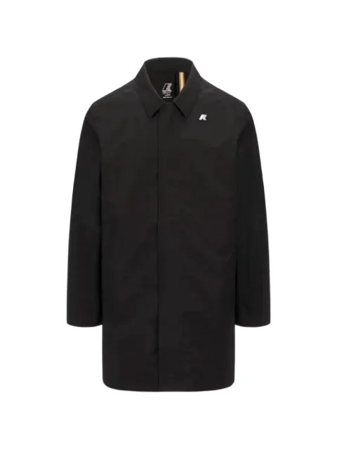K-Way Kenley logo-print rain coat Black K6128YW