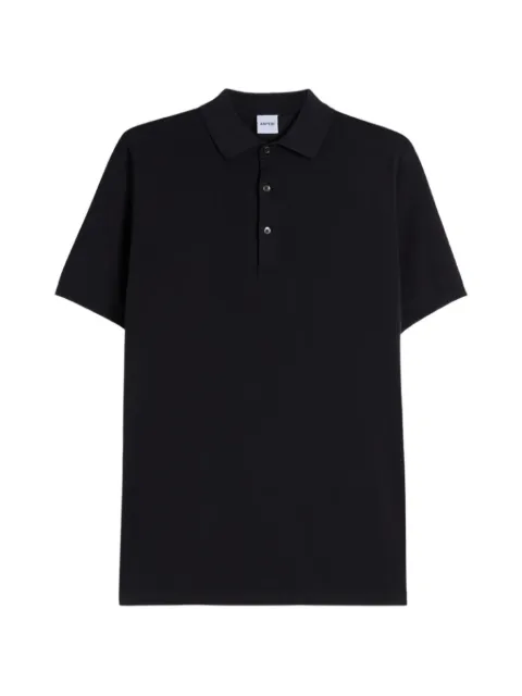 ASPESI fine-knit polo shirt Blue M8093371