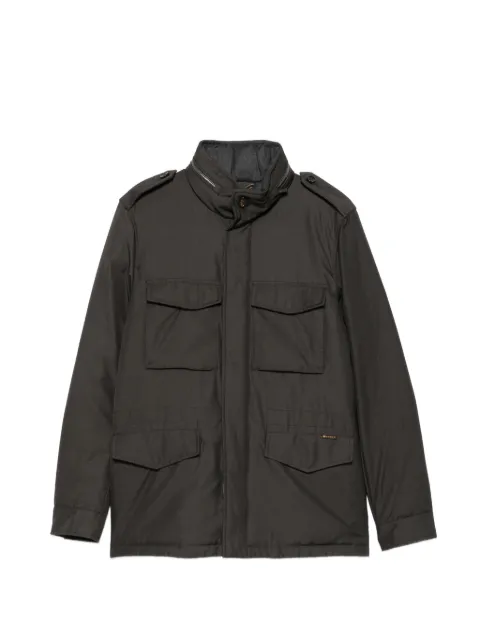 Moorer four-pocket epaulette jacket Green PROTTIPUM