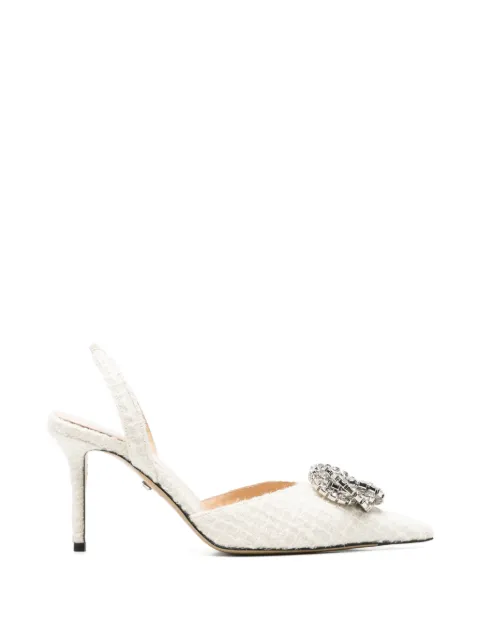 MACH & MACH Galaxy heeled pumps Neutrals FW26S115985BCLIVY