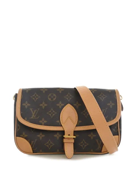 Louis Vuitton Pre-Owned 2021-2026 Monogram Diane satchel Brown 13N4ZDBMQFREG67C