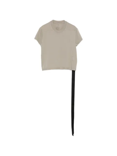 Rick Owens DRKSHDW ribbed-trim hanging-strap T-shirt Grey DS02F6207RN
