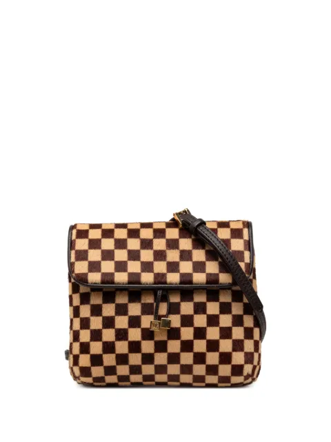 Louis Vuitton Pre-Owned 2001 Damier Sauvage Gazelle crossbody bag Brown MRW7VLGV2N2SIXVL
