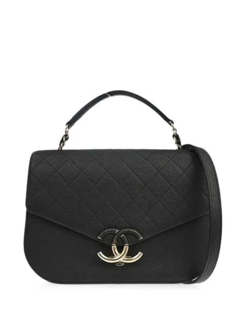 CHANEL Pre-Owned 2016 Coco Cuba 2Way tote bag Black 197811