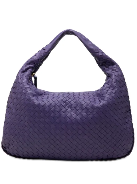 Bottega Veneta Pre-Owned 2009 Small Nappa Intrecciato Veneta hobo bag Purple IFSABF6AZM2RVF0U