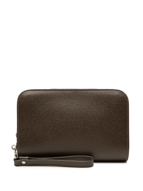 Louis Vuitton Pre-Owned 2005 Taiga Pochette Baikal clutch bag Brown DPII87SRA5R0YU4B