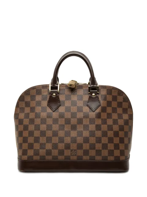 Louis Vuitton Pre-Owned 2004 Damier Ebene Alma PM handbag Brown CDR3GMO3A92MXRXJ