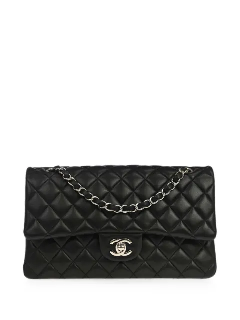 CHANEL Pre-Owned Medium 2017 Classic double flap shoulder bag Black 197744
