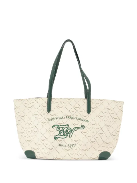 Zadig&Voltaire Z Monogram tennis tote bag Neutrals LWBA04493