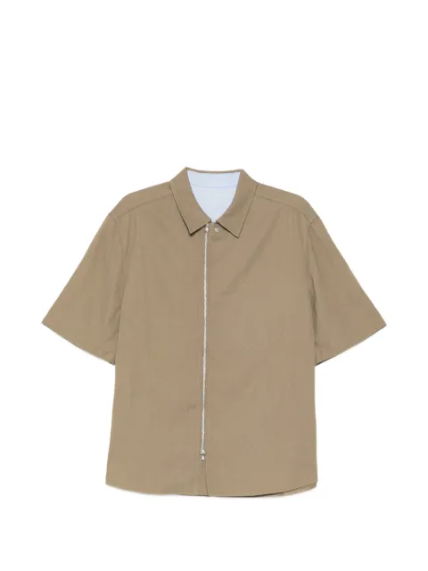 CROQUIS dual-zip shirt Green 9Q7212490
