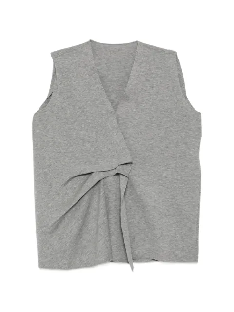 JNBY draped knitted top Grey 5Q7313590
